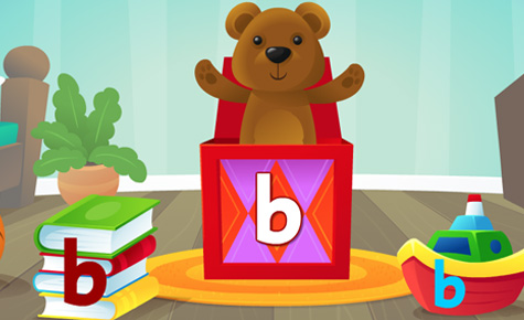 screenshot from Animal Alphabet activities