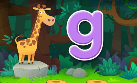 screenshot from Animal Alphabet activities