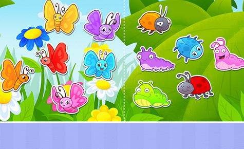 screenshot from Animal Alphabet activities