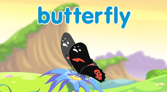 screenshot from Animal Alphabet video