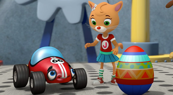 screenshot from The Eggsperts video