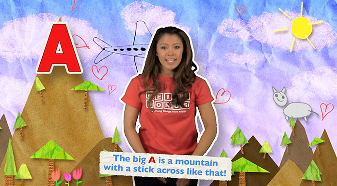 screenshot from Heidi Songs video