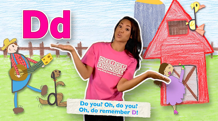 screenshot from Heidi Songs video