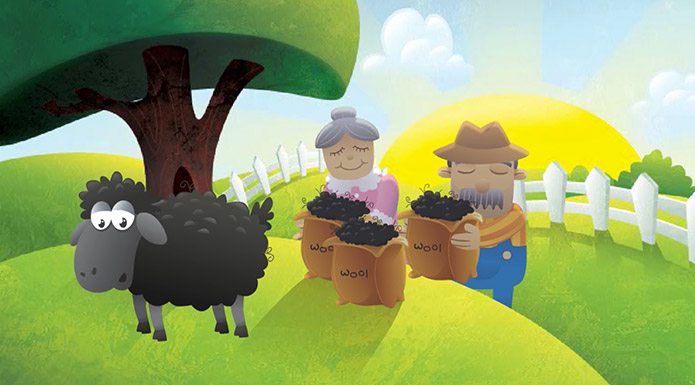 screenshot from Nursery Rhymes video