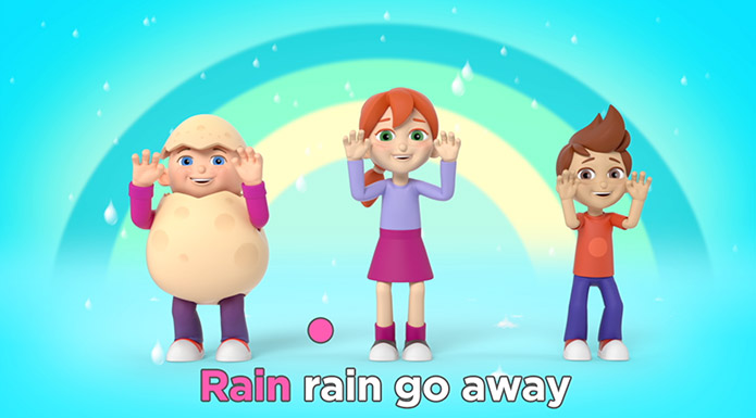 screenshot from Reggie Sing Along Karaoke video