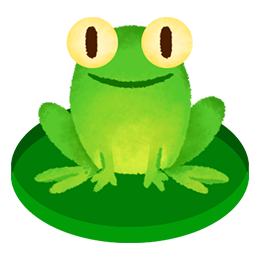 Frog on lilypad